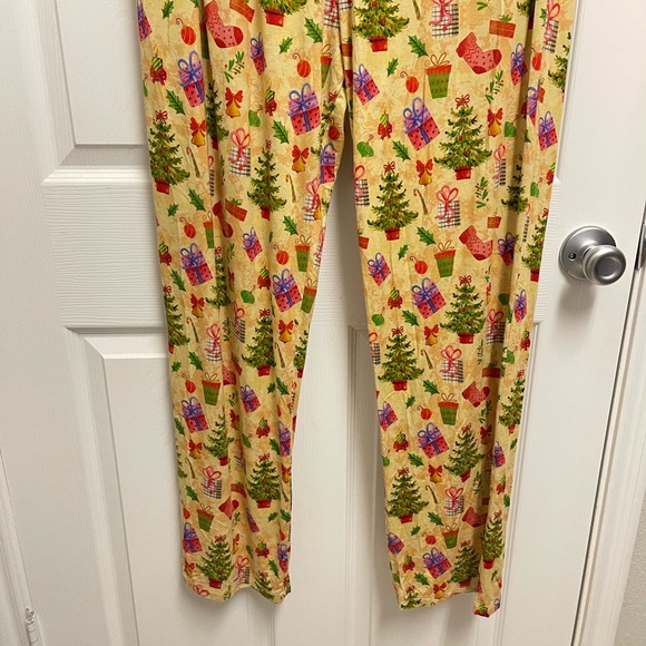 Cute Cotton Christmas Holiday Pajama Pants - Picture 3 of 12